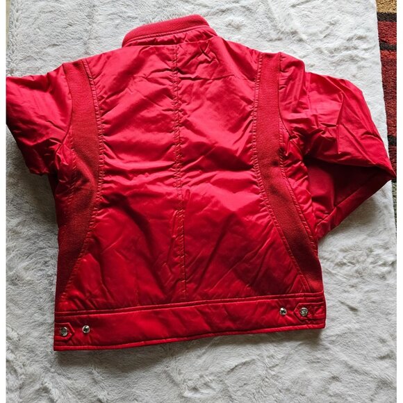 Vintage Paul Frank Womens Jacket, Moto Jacket, Winter Jacket, RARE, Red, Size XS - Picture 11 of 11